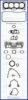 MITSUBISHI MD997236 Full Gasket Set, engine
